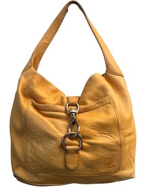 Dooney and Bourke Pebble Leather Shoulder Hobo Bag